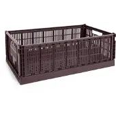 HAY Colour Crate Stapelbare Opbergdoos X-Large | Bordeaux