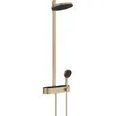 Hansgrohe Pulsify S Showerpipe 2jet mt ShowerTablet Select 400, Brushed Bronze