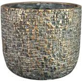 Ter Steege Pot Maxim shiny earth D20 H17