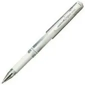 Uni-Ball Liquid ink ballpoint pen Uni-Ball Signo Broad UM-153 W Wit 12 Stuks