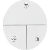 Hansgrohe showerselect comfort s stopkraan inbouw voor 3 functies, mat wit