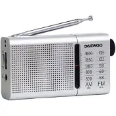 Daewoo Draadloze Radio Dw1037, Zilver, Zilver, One Size