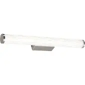 QAZQA Retro wandlamp gunmetal 60.4cm incl. LED IP44 - Coco