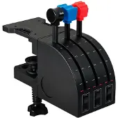 Logitech Vliegsimulator joystick - Bedraad - G - Saitek Pro Flight - Compatibel met PC - Zwart