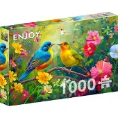 Enjoy Puzzle Lovebirds Duet Puzzel (1000 stukjes)