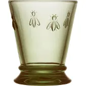 La Rochère Abeille waterglas 26 cl 6-pack Olivengroen