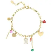 Yehwang Delightful dangles armband - goud