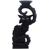 Nemesis Now - Salem Kaarsenstandaard - Zwart