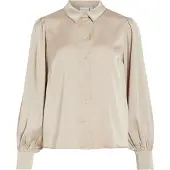 Vila Blouse 'VIEnna Ravenna' greige