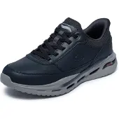 SKECHERS ARCH FIT ORVAN - MOXLEY Heren Instappers - Zwart