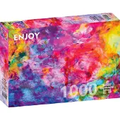 Enjoy Colourful Abstract Oil Painting Puzzel (1000 stukjes)