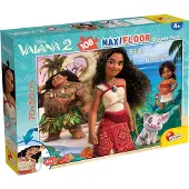 Lisciani - Vaiana 2 - Double face - Puzzel Maxifloor - 108 stukjes