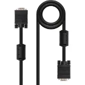 Nanocable VGA-kabel NANOCABLE 10.15.01 Zwart 1,8 m