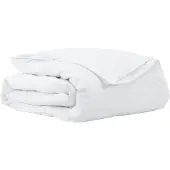vidaXL 2-in-1 Dekbedovertrek Wit 200 x 220 cm Veer