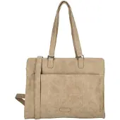 Enrico Benetti Dames Laptoptas 15'' Kate Mid. Taupe