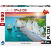 Nathan 1000 stukjes puzzel Les falaises d'Etretat