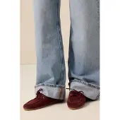Sissy-Boy Donkerrode suéde bootschoenen | Maat: 39