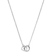 GLAMS ketting rondjes 1,2 mm 40 + 4 cm - Zilver