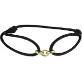 Marie-Celeste Marie Celeste armband satijn - Goud