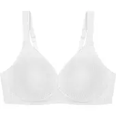 Triumph - Modern Soft + Cotton N - WHITE - Vrouwen - Maat A85