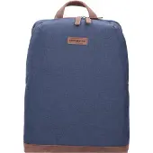 Green Burry Rugzak 'Derby' blauw denim / bruin