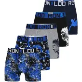 JBS - Cristiano Ronaldo Onderbroek blauw / grijs gemêleerd / zwart / wit
