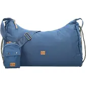 Camel active Schoudertas 'Laona' smoky blue / lichtbruin