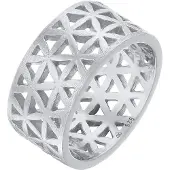 Elli Ring 'Ornament' zilver