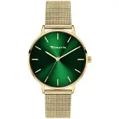 Tamaris Analoog horloge goud / donkergroen
