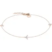 Tamaris Voetsieraden rose-goud / transparant