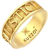 KUZZOI Ring goud