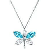 Eastside Ketting blauw / zilver