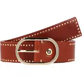 B.belt Riem 'Fiesta' kastanjebruin