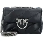 Pinko Schoudertas 'Love' zwart / zilver