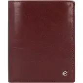 Esquire Portemonnee 'Toscana' donkerbruin / zilver