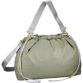 Jost Shopper 'Kemi' cognac / kaki / zilver