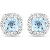 Rafaela Donata Oorbellen aqua / zilver