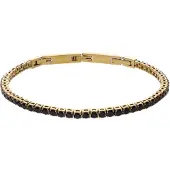 GUESS Armband 'Klassisch Chic' goud / zwart