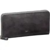 Golden Head Carrara Portemonnee RFID-bescherming Leder 20 cm grijs