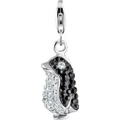 Nenalina Hangers 'Pinguin' zwart / zilver