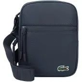 Lacoste Schoudertas donkerblauw / groen / rood / wit