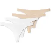 Schiesser String ' Serie 95-5 ' beige / gemengde kleuren / wit