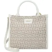 Replay Handtas beige / wit