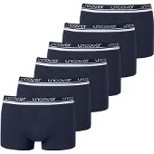 Schiesser Boxershorts donkerblauw / wit