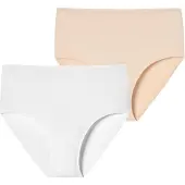 Schiesser Slip ' Invisible Soft ' sand / wit