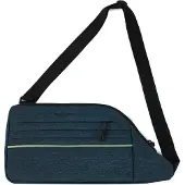 Hedgren Heuptas 'Lineo' petrol / pastelgroen / zwart