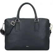 Abro Adria Handtas Leer 37.5 cm grijs