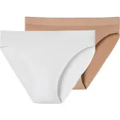 Schiesser Slip beige / wit