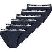 Schiesser Slip donkerblauw / wit