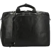 PICARD Buddy Aktetas Messenger Leer 42 cm Laptop compartiment zwart
